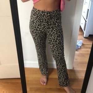 cheetah pants...super comfy for going out!